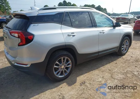 2022 GMC Terrain Fwd Slt from USA, damaged, VIN 3GKALPEV9NL100783